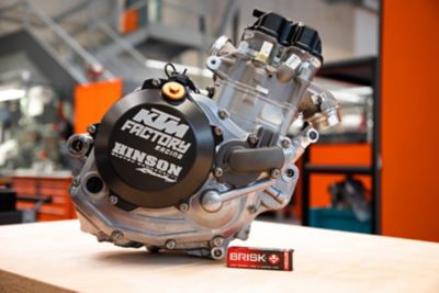 Red Bull KTM Factory Racing get a fiery spark by BRISK for 2022