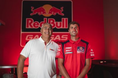 RED BULL GASGAS FACTORY RACING PRESENT CHANGES AHEAD OF 2023