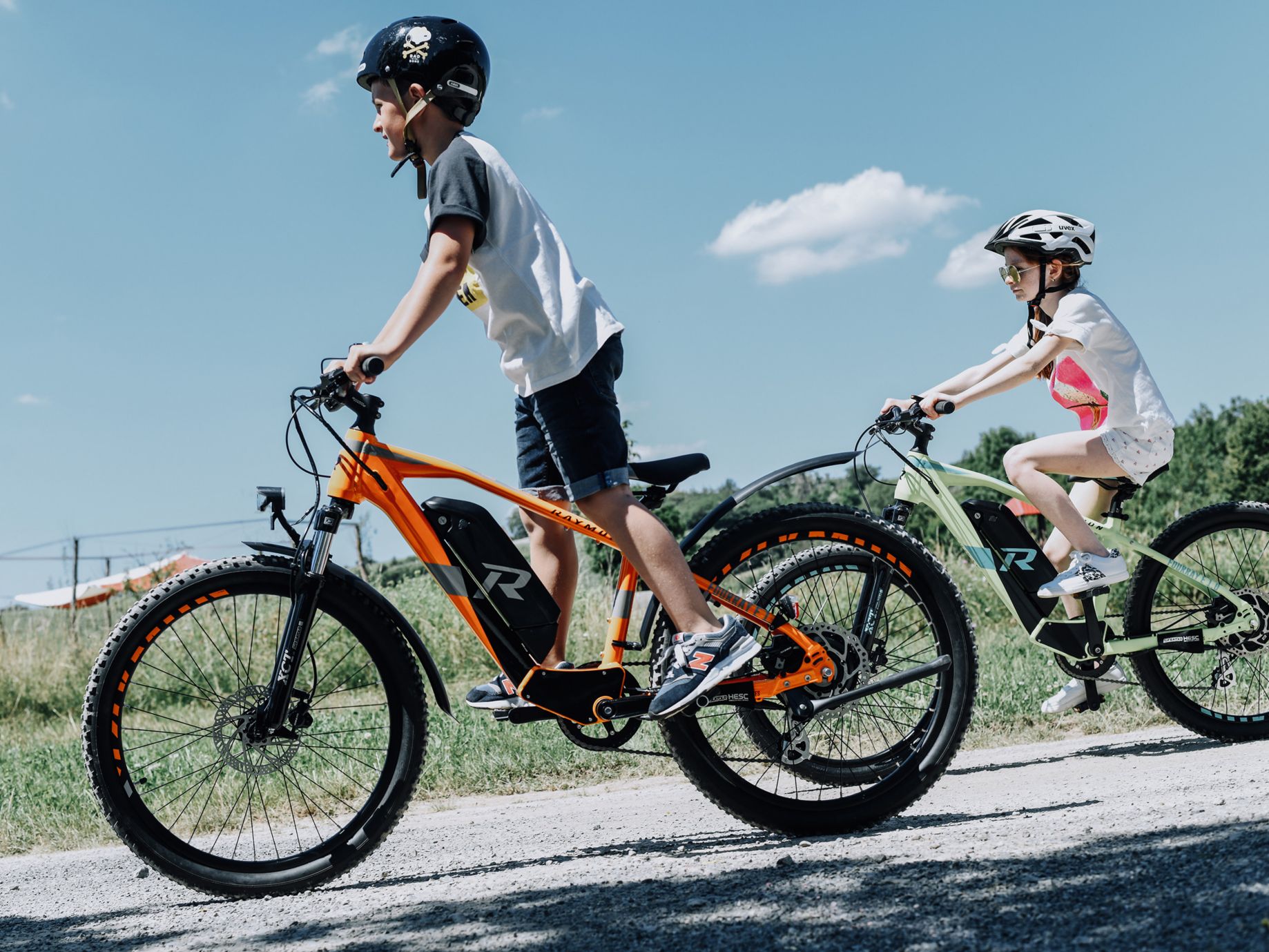 Kids electric mountain discount bike