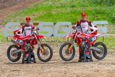 KIRK GIBBS AND BYRON DENNIS LEAD REVAMPED 2024 GASGAS RACING TEAM PROMX ...