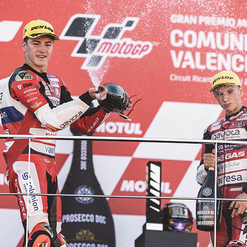 GASGAS waves goodbye to 2022 in championship winning style at Valencia