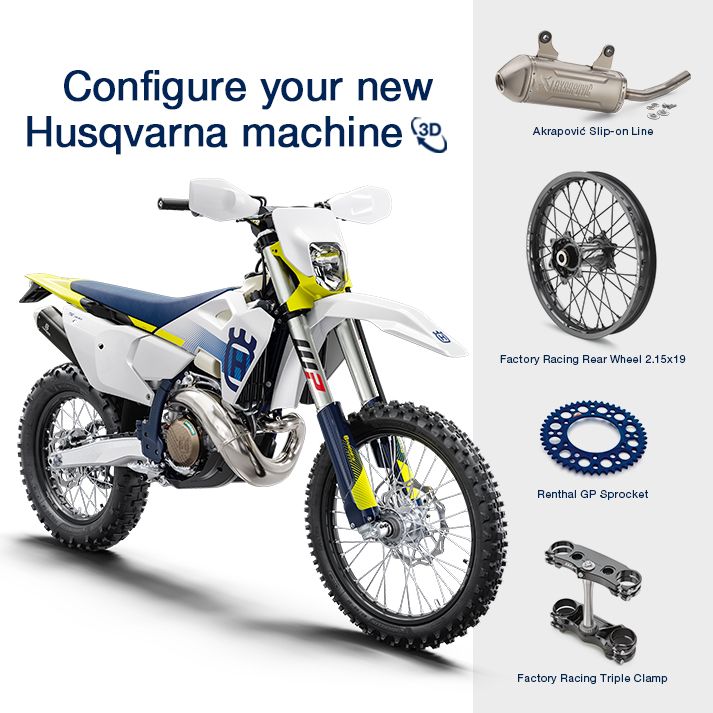 Street legal shop husqvarna dirt bike