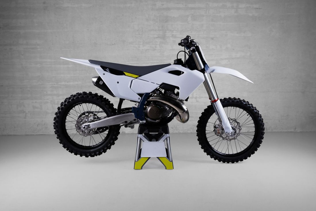 Lève-motocross mécanique MX 135kg - blanc Husqvarna