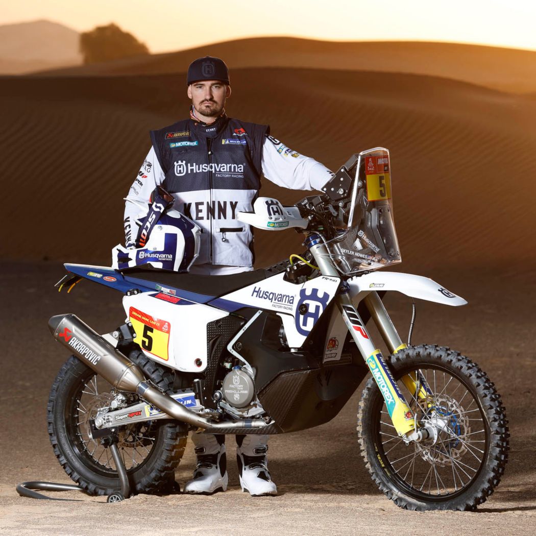 Husqvarna new arrivals rally bike