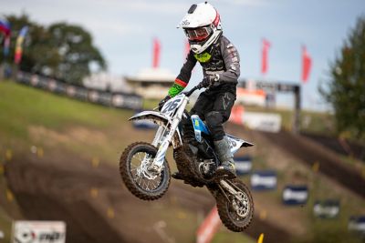 Registrations for the 2022 European Junior e-Motocross Series nears full capacity