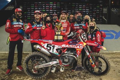 HISTORIC NIGHT FOR TROY LEE DESIGNS/RED BULL/GASGAS FACTORY RACING TEAM ...