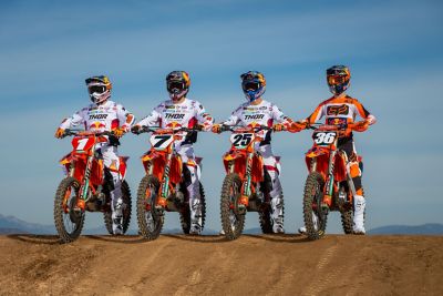 FOUR-RIDER RED BULL KTM FACTORY RACING TEAM IS READY TO RACE 2022 SEASON ON ALL-NEW KTM FACTORY EDITION MODELS