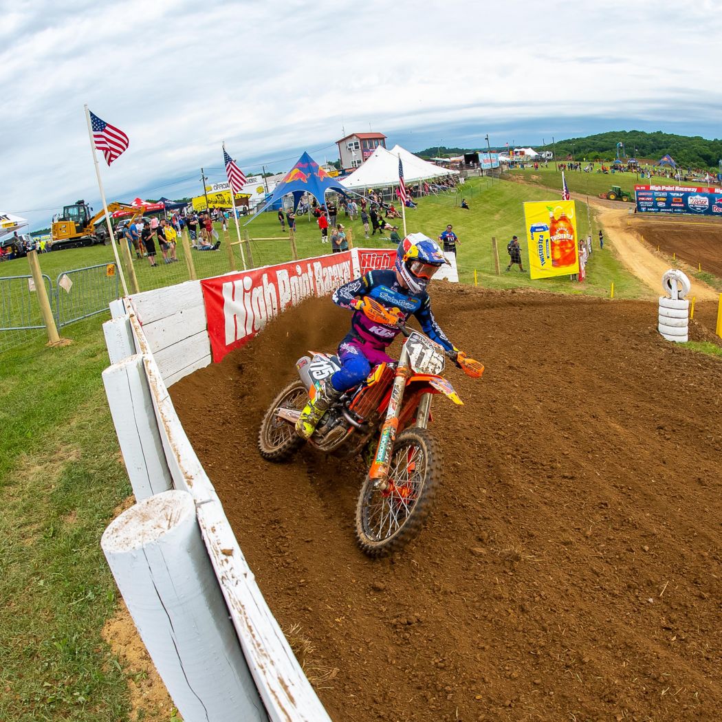 Red Bull Ktm Manage Top 10 Finishes At High Point Mx National