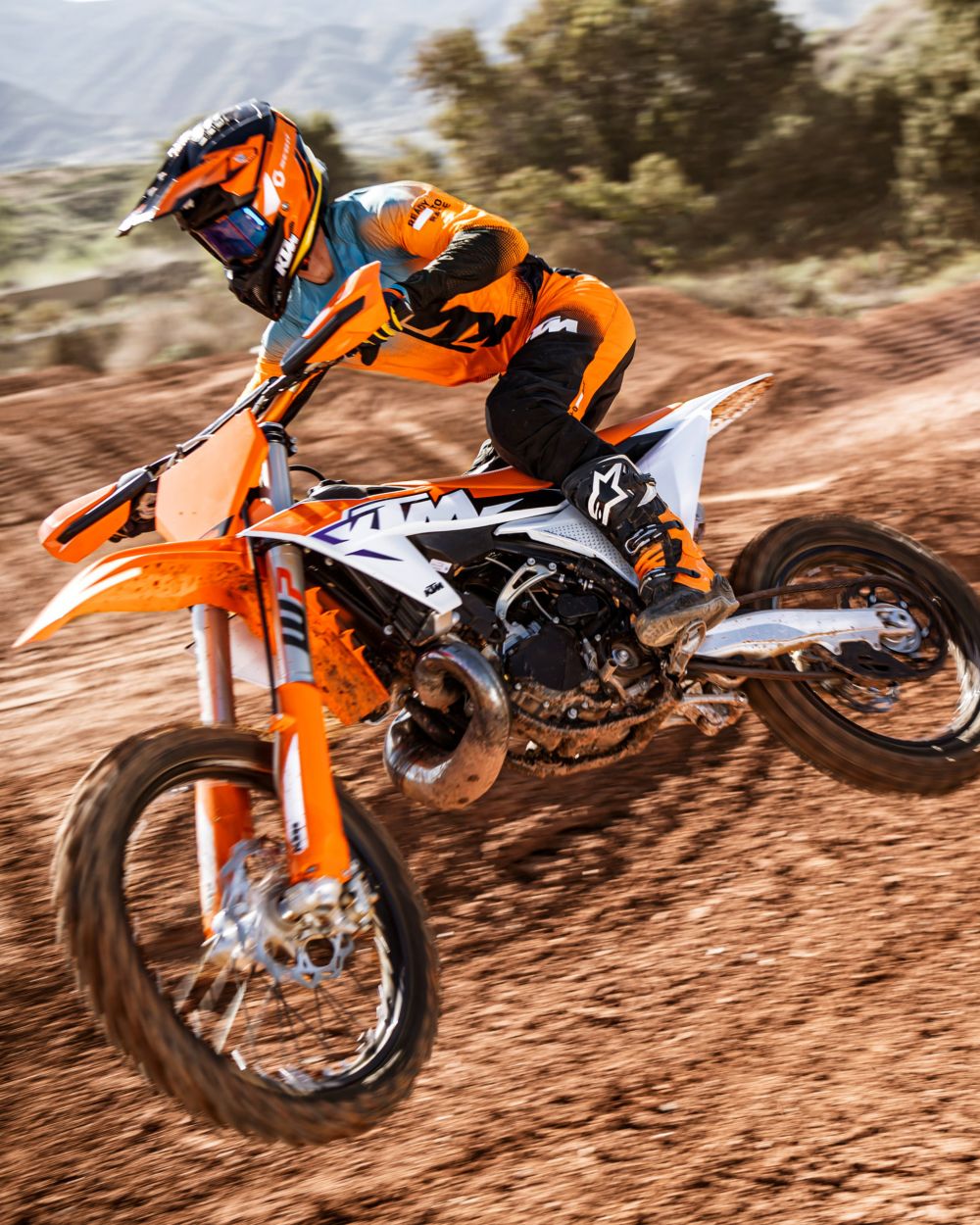 KTM présente sa gamme de motos Enduro 2023