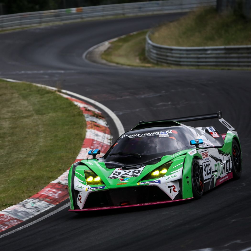 KTM X-BOW CUP at the Nürburgring started