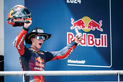 Second MotoGP™ podium for amazing Acosta as GASGAS shakes the USA