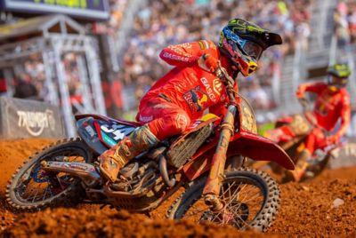 SMX PLAYOFFS TAKE OFF FOR TROY LEE DESIGNS/RED BULL/GASGAS FACTORY ...