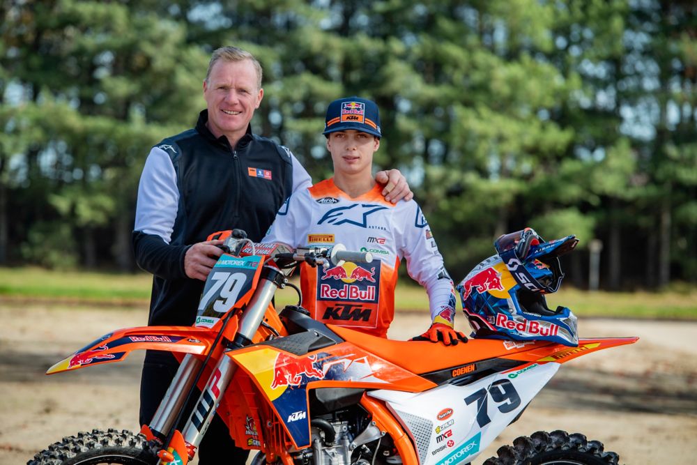 Sacha Coenen to make full time MX2 debut with Red Bull KTM Factory Racing KTM Togo