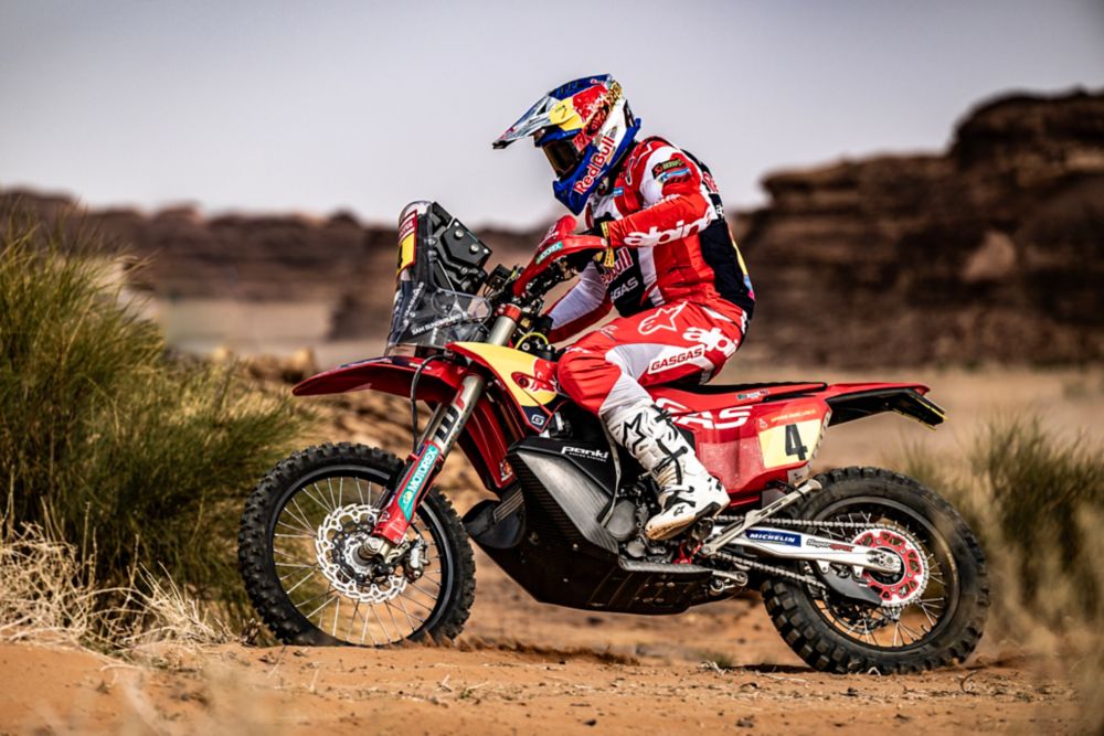 RED BULL GASGAS FACTORY RACING BEGIN DAKAR 2024 WITH POSITIVE RESULTS