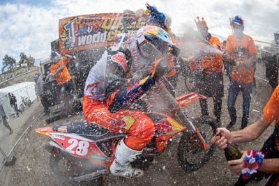 TOM VIALLE SECURES KTM’S 13TH FIM MX2 WORLD CHAMPIONSHIP TITLE!