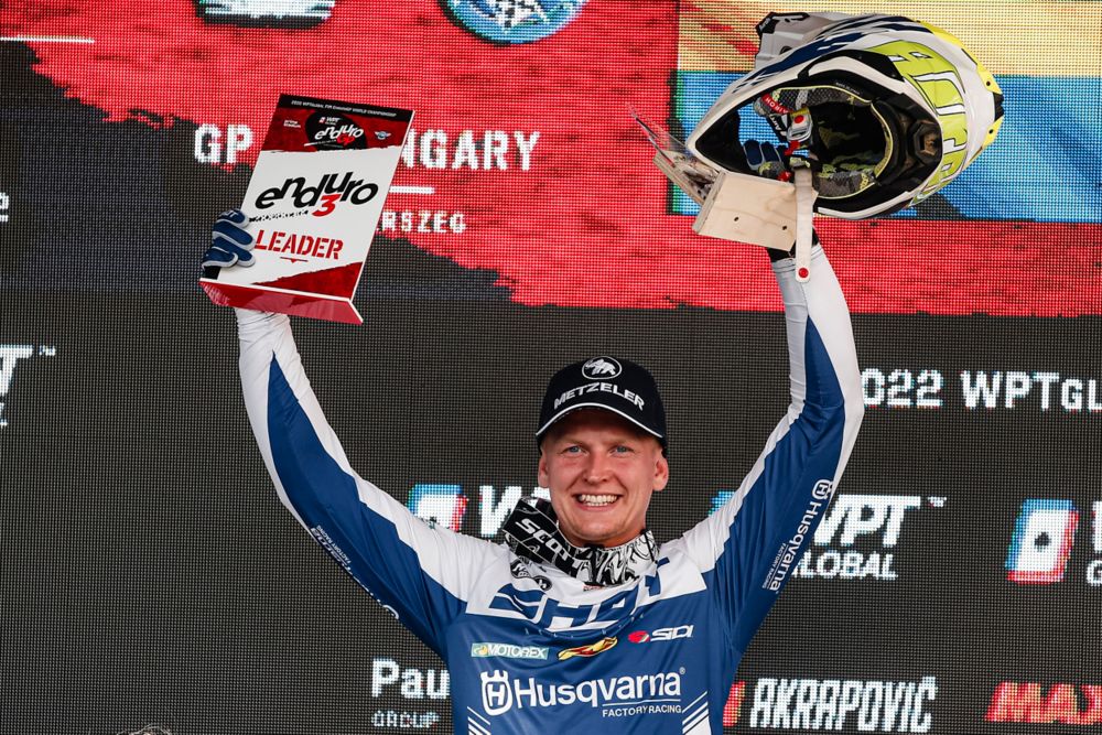 Mikael Persson Retakes Enduro3 Championship Lead In Hungary