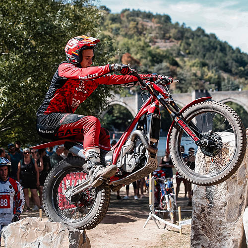 POSITIVE SHOWING FROM MIQUEL GELABERT AT TRIALGP OF FRANCE