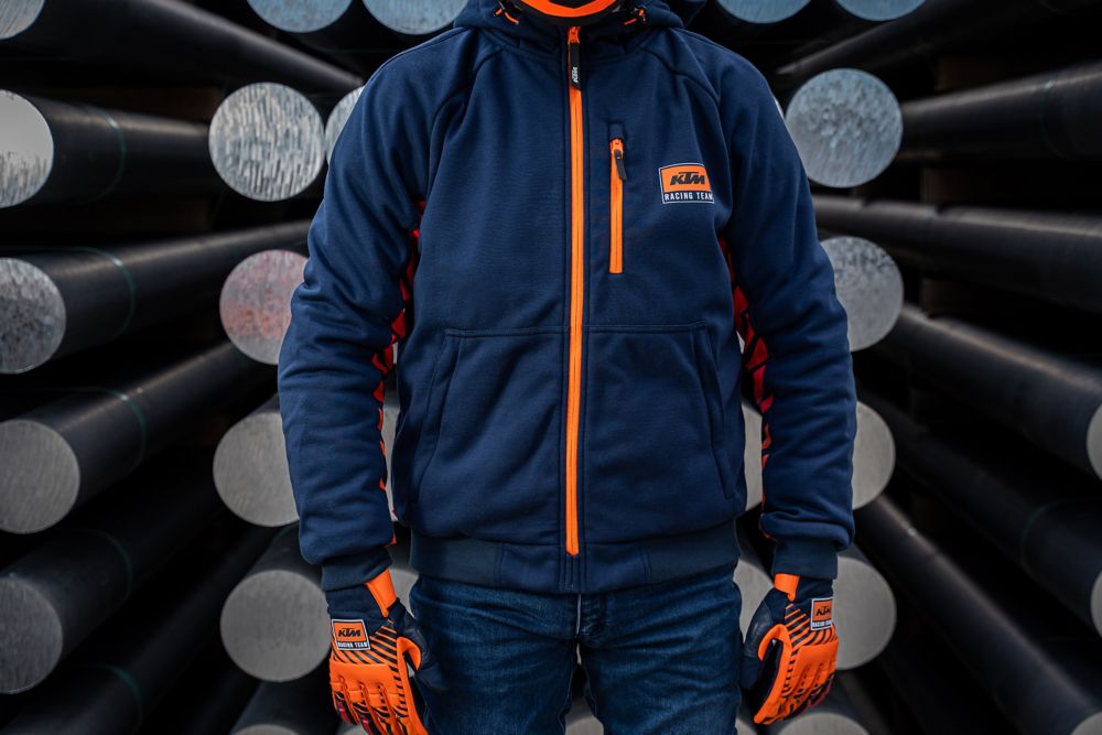 Ensemble sport/touring KTM: veste et pantalon Speed.