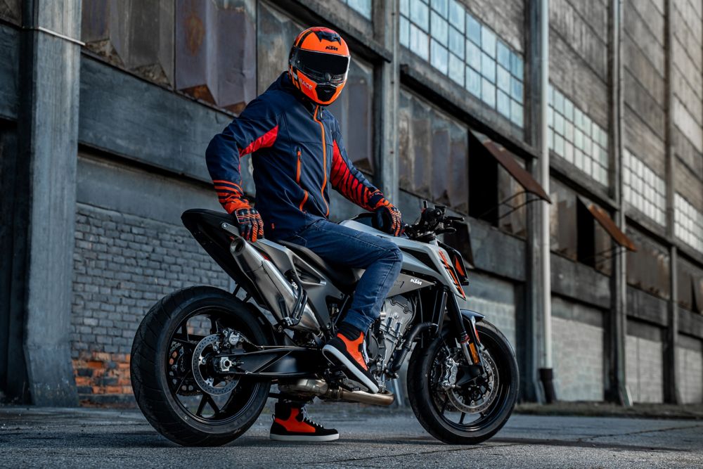 Ensemble sport/touring KTM: veste et pantalon Speed.