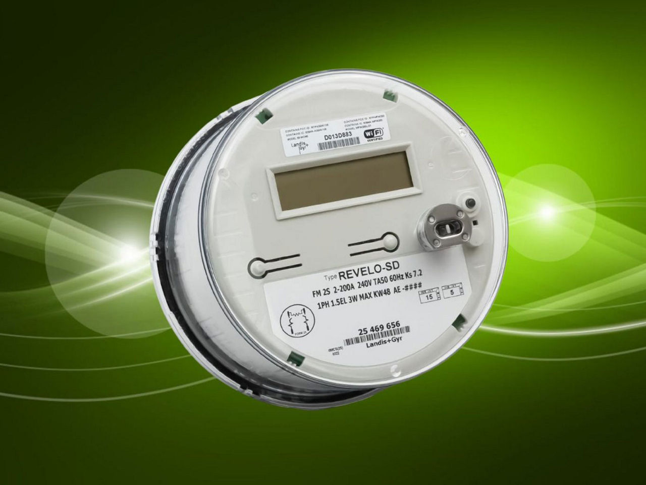 This is an image of a Revelo meter