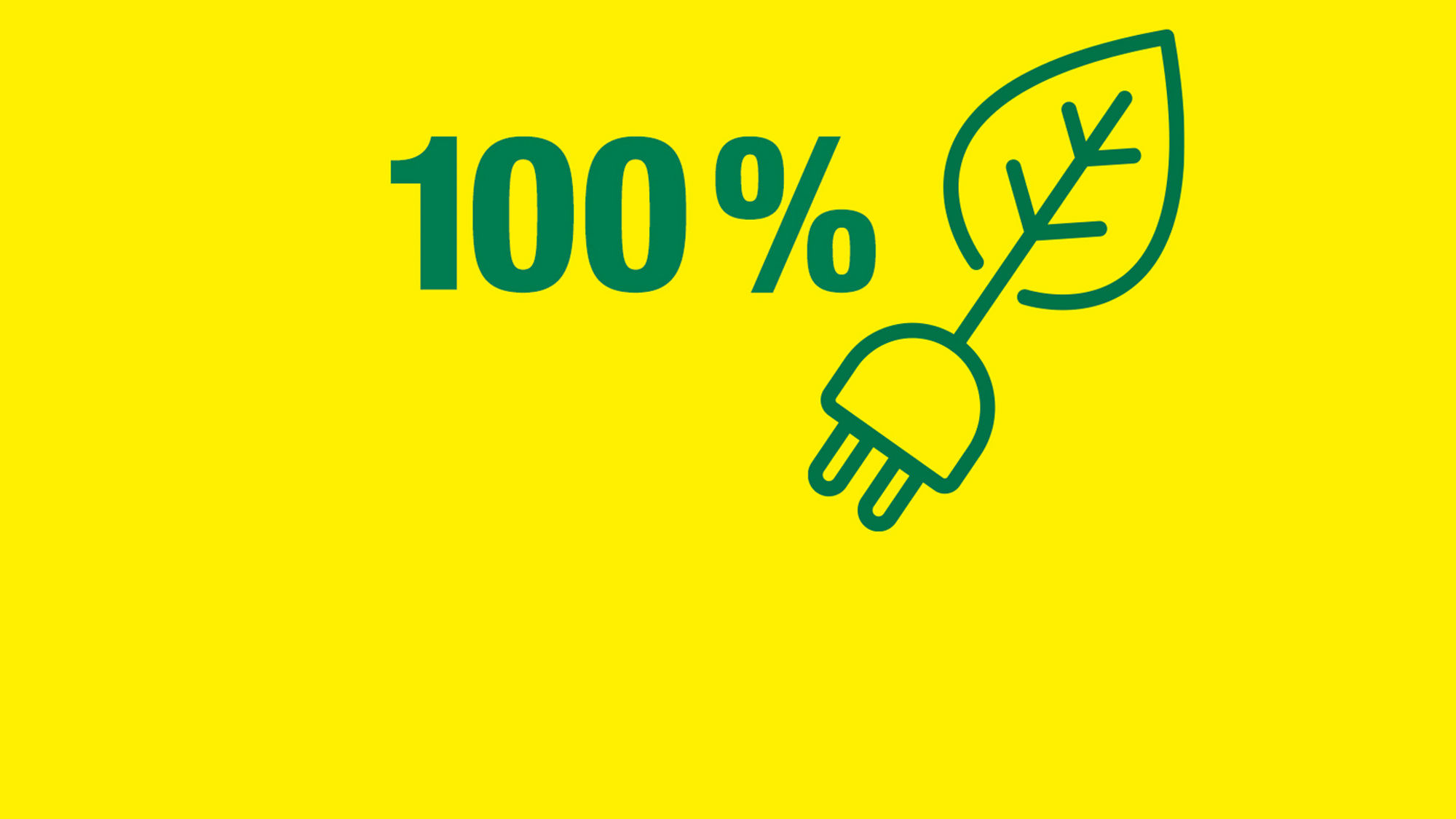 100 % green electric energy in our global production plants for MANN-FILTER