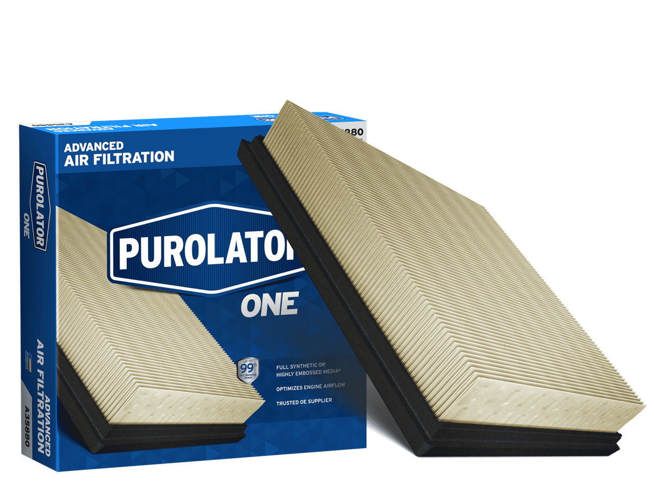 Los filtros de aire PurolatorONE le dan a su motor un soplo de aire fresco