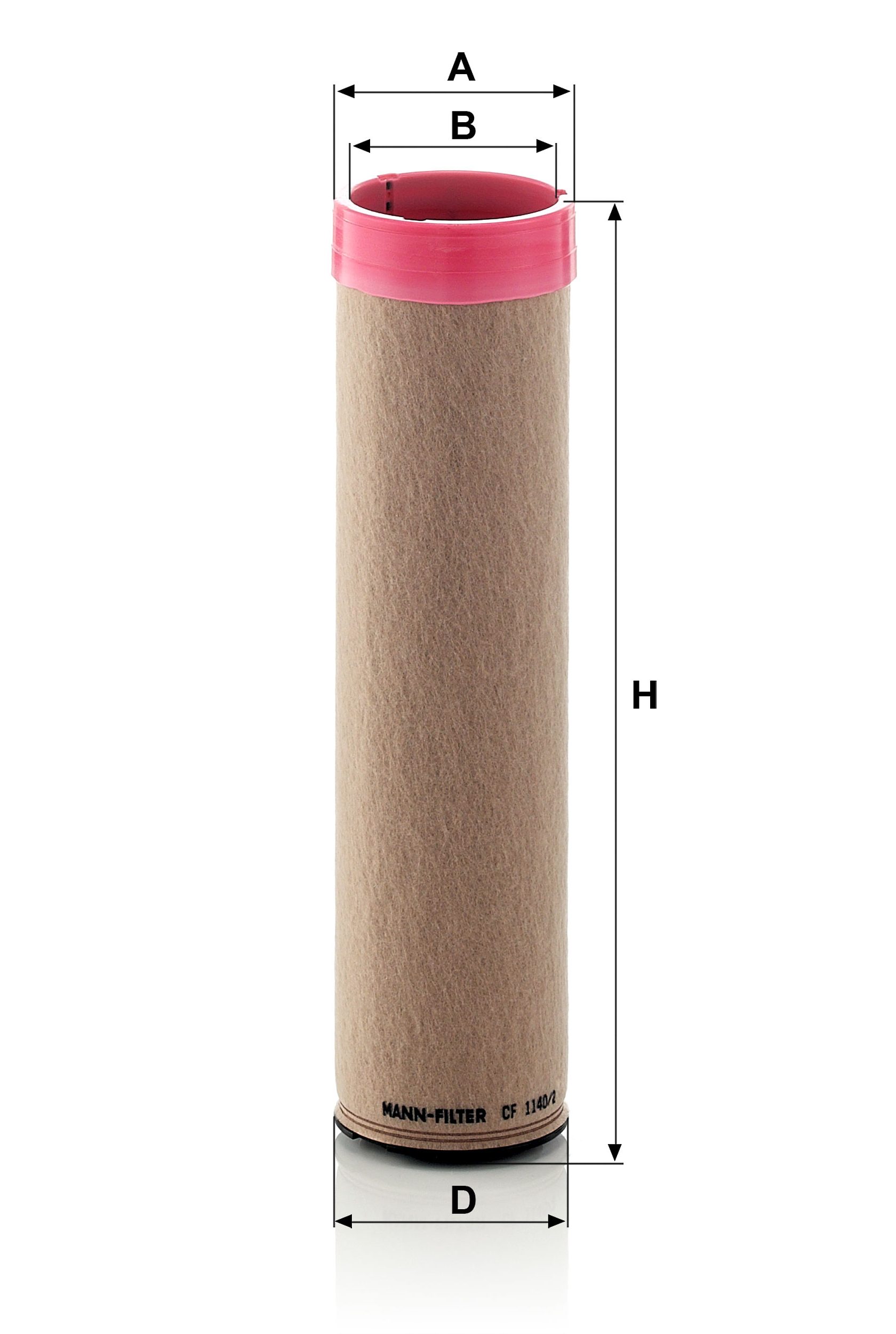 Filtre à air secondaire MANN-FILTER CF 1140 2 — vue 7