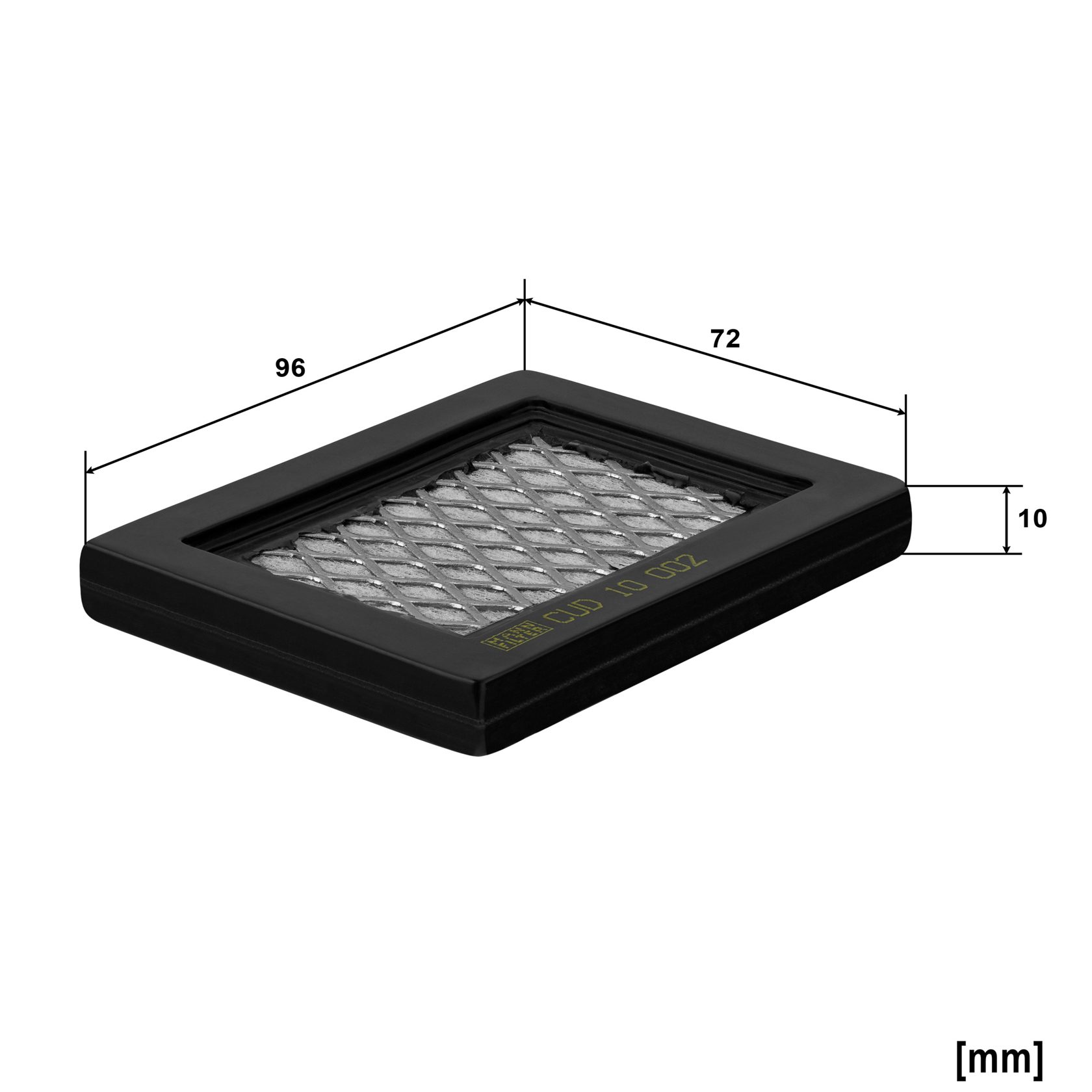 Filtre d’habitacle MANN-FILTER CUD 10 002 — vue 7