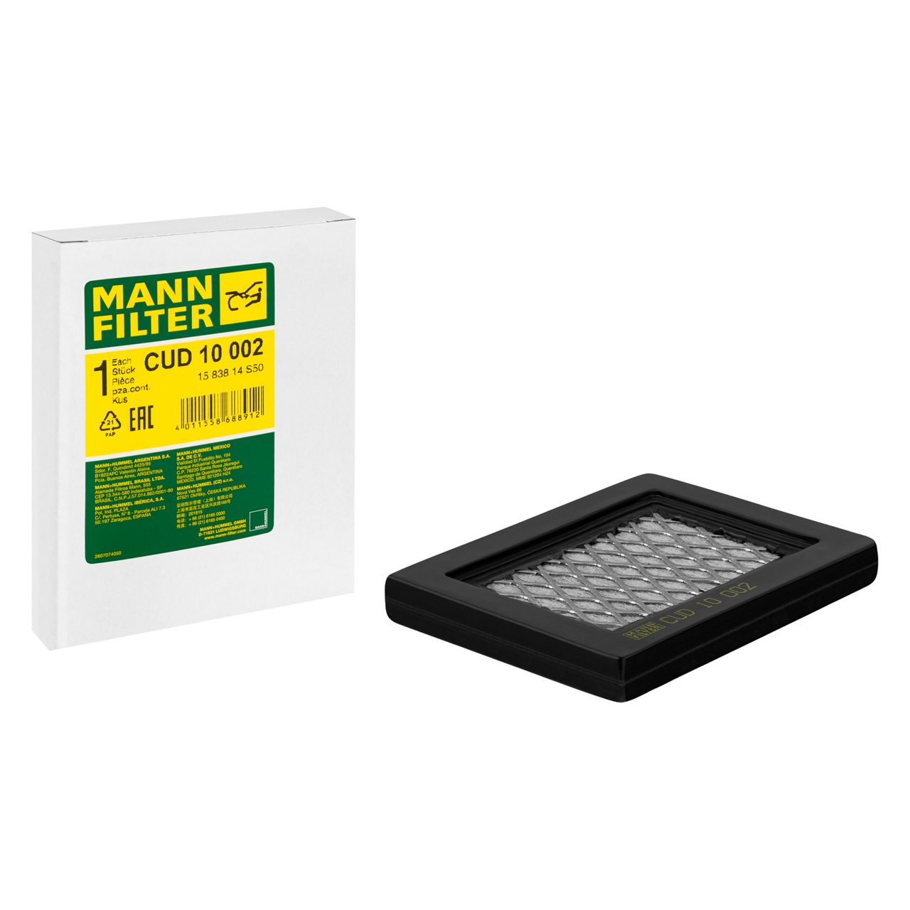 Product Image CUD10002_MANN-FILTER