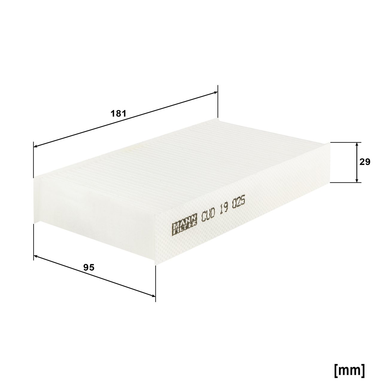Product Image CUD19025_MANN-FILTER