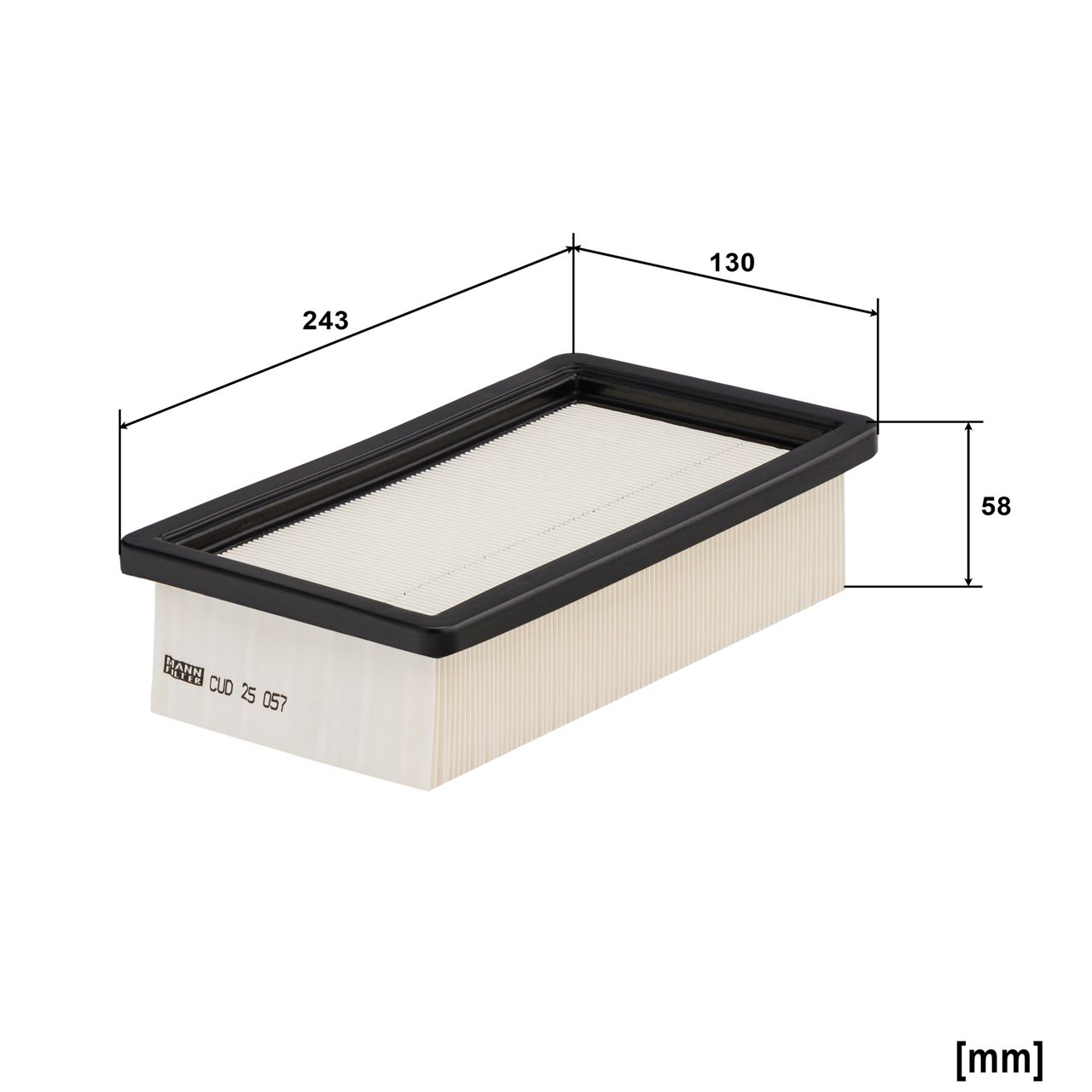 Product Image CUD25057_MANN-FILTER