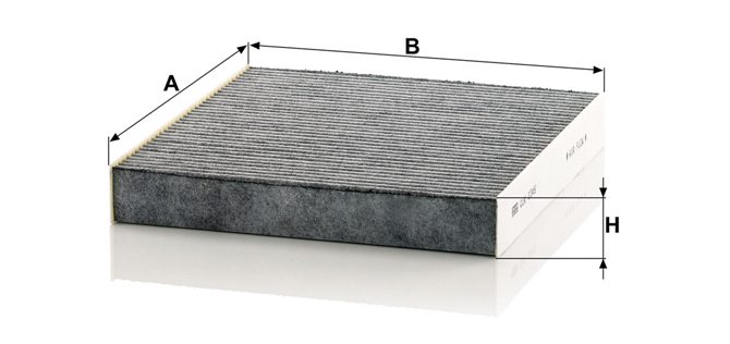 Filtre d’habitacle MANN-FILTER CUK 2345 — vue 4