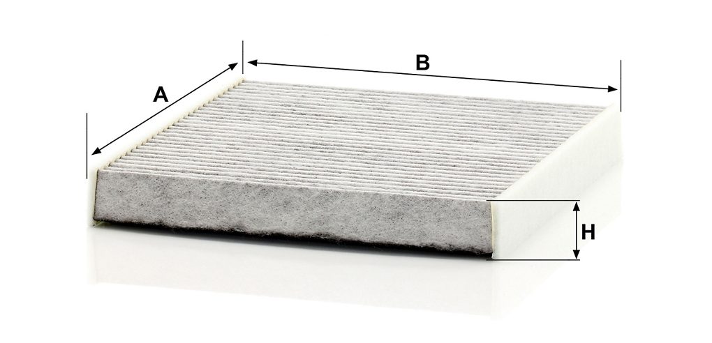 Filtre d’habitacle MANN-FILTER CUK 26 009 — vue 5