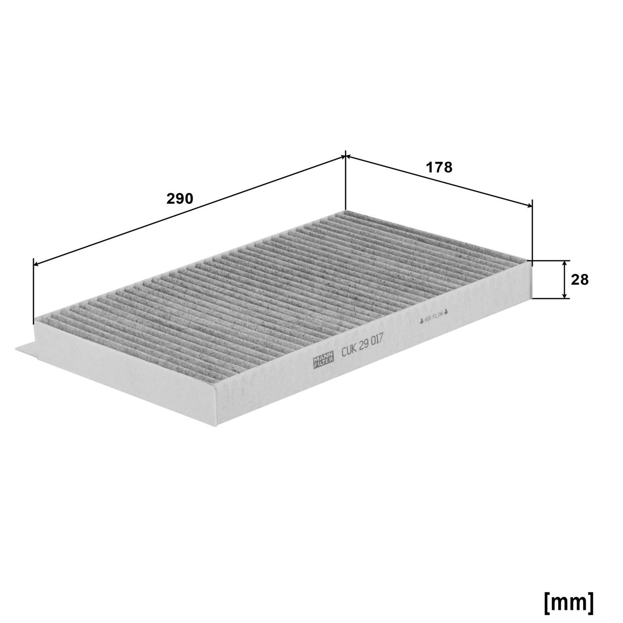 Product Image CUK29017_MANN-FILTER