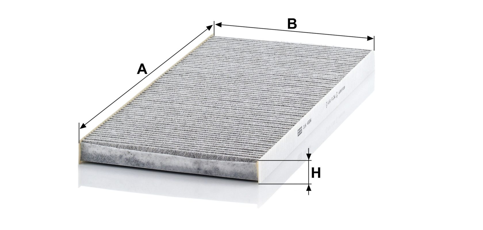 Filtre d’habitacle MANN-FILTER CUK 4594 — vue 7