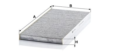 Filtre d’habitacle MANN-FILTER CUK 4594 — vue 3