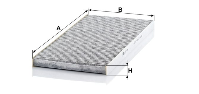 Filtre d’habitacle MANN-FILTER CUK 4594 — vue 4