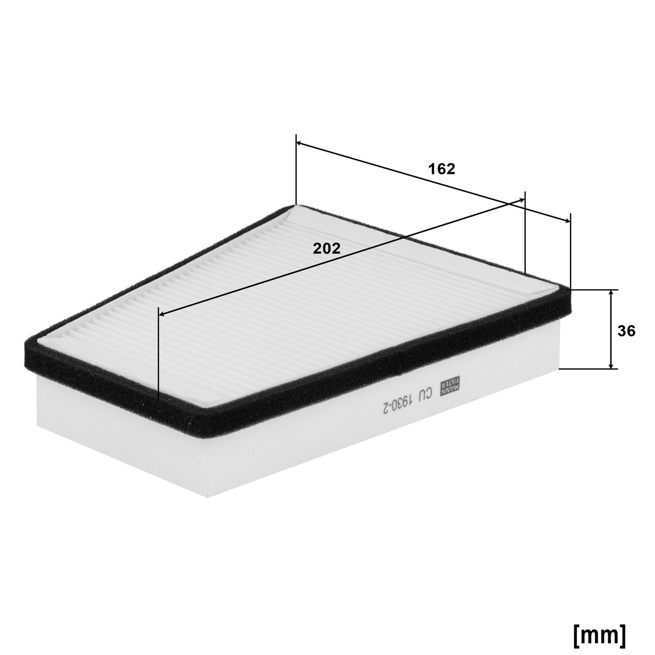 Product Image CU1930-2_MANN-FILTER