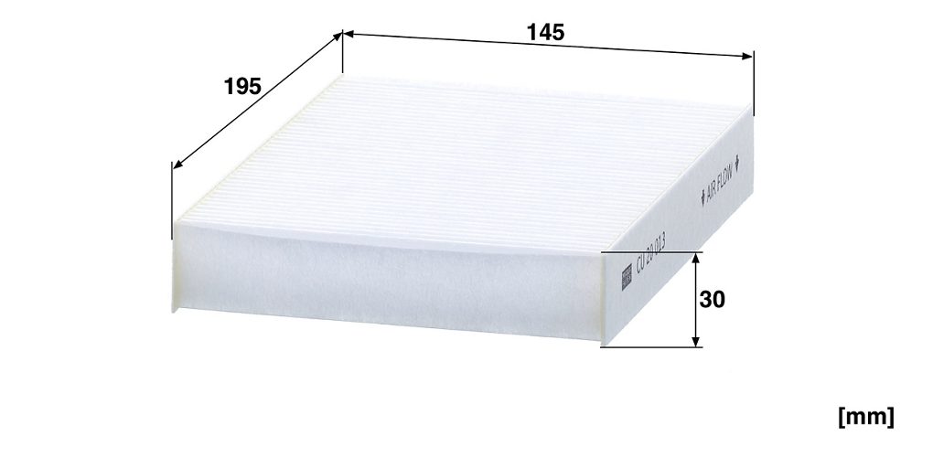 Filtre d’habitacle MANN-FILTER CU 20 013 — vue 5