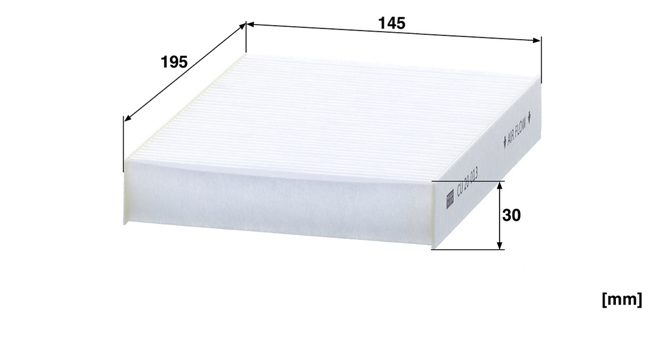 Filtre d’habitacle MANN-FILTER CU 20 013 — vue 4