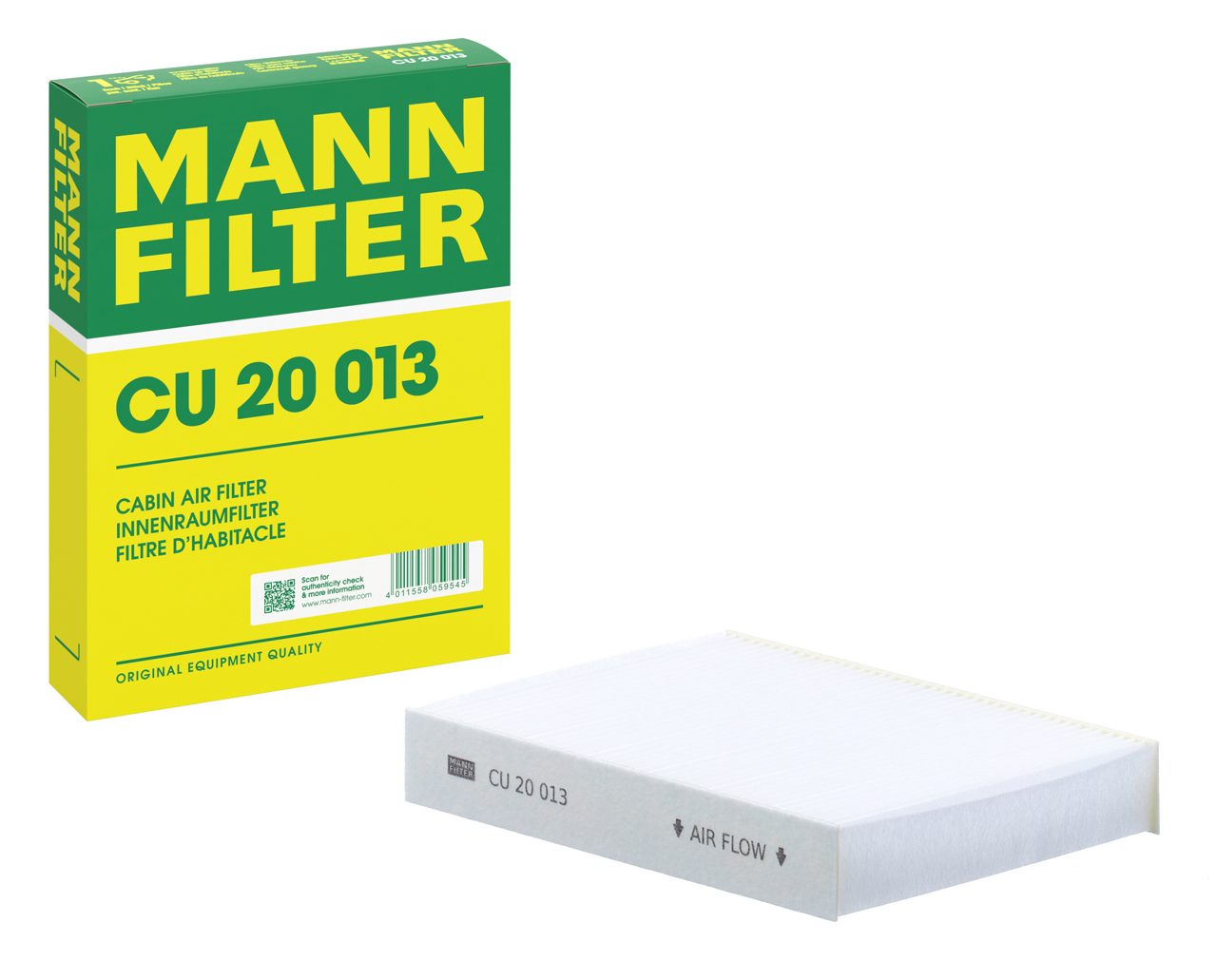 Product Image CU20013_MANN-FILTER