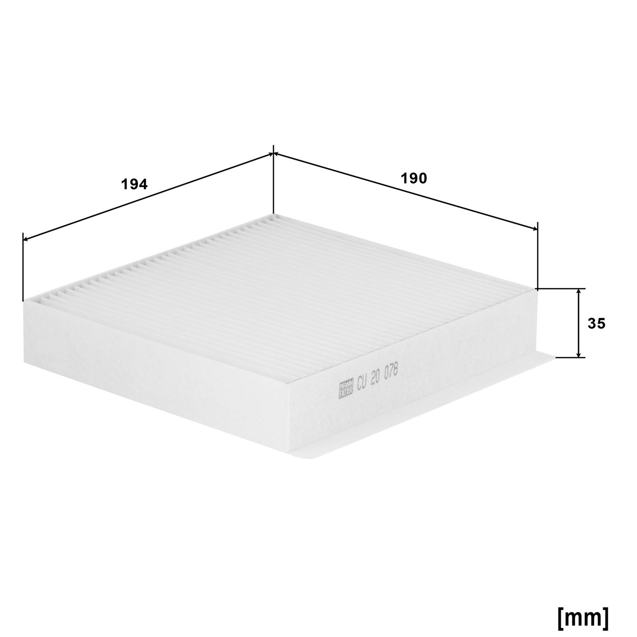 Product Image CU20078_MANN-FILTER