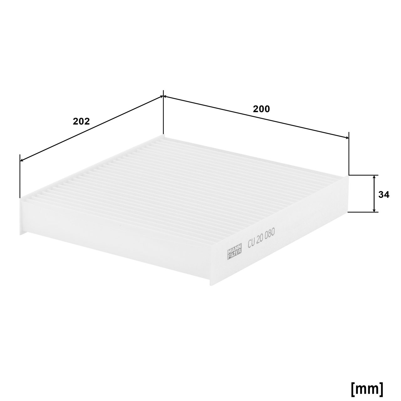 Product Image CU20080_MANN-FILTER