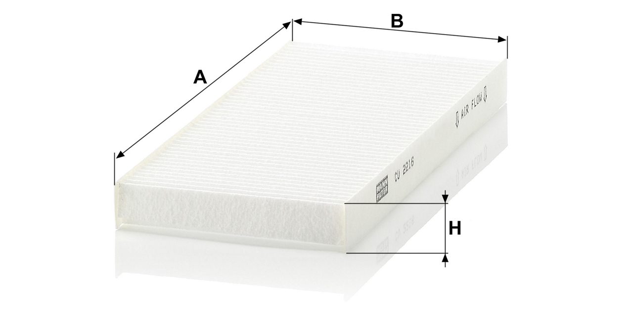 Product Image CU2216-2_MANN-FILTER