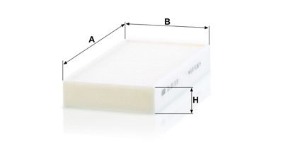Filtre d’habitacle MANN-FILTER CU 23 015 2 — vue 3