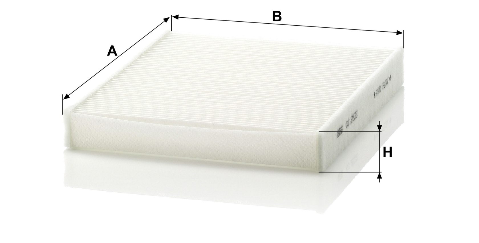 Filtre d’habitacle MANN-FILTER CU 2533 2 — vue 7