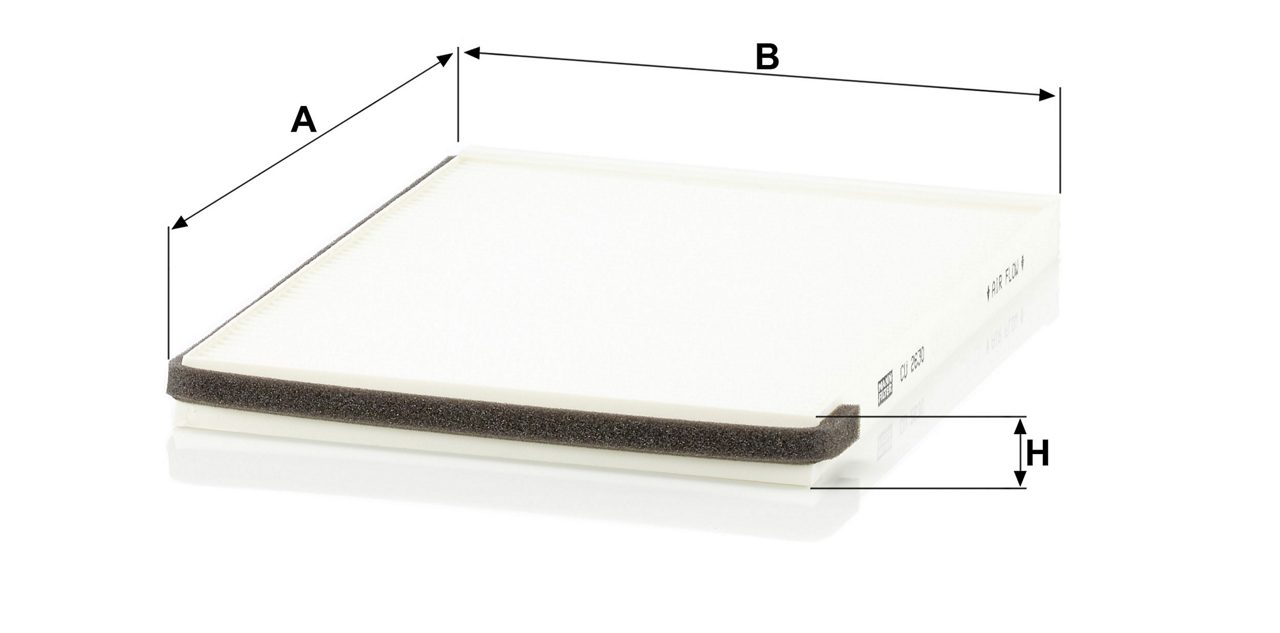 Product Image CU2630_MANN-FILTER