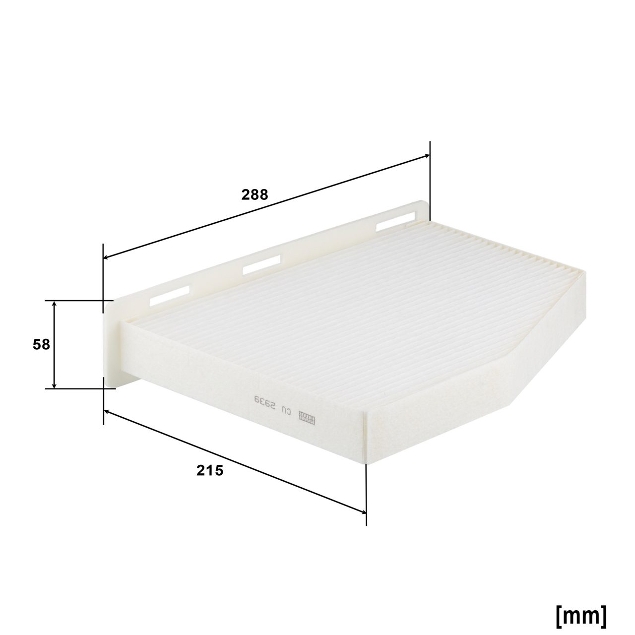 Product Image CU2939_MANN-FILTER