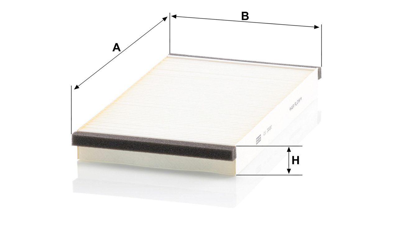 Product Image CU3020_MANN-FILTER