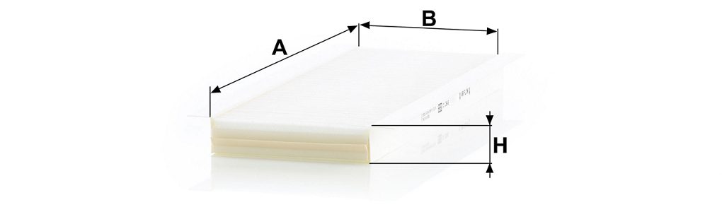 Filtre d’habitacle MANN-FILTER CU 3649 — vue 5